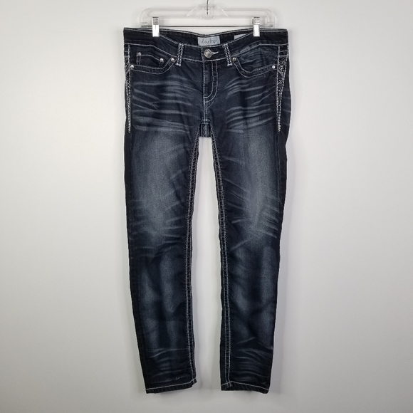 Daytrip Denim - Buckle Daytrip Aries Skinny Jeans 30x30 Dark